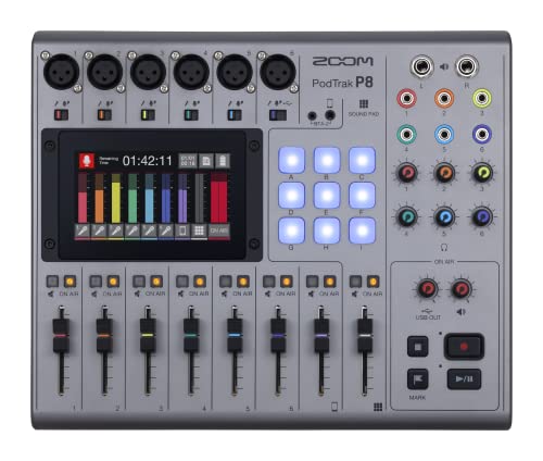 10 Best Rodecaster Pro Alternatives for Podcasting 2 Zoom PodTrak P8