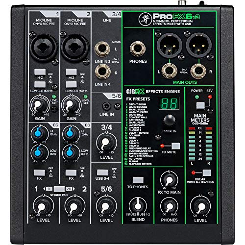 10 Best Rodecaster Pro Alternatives for Podcasting 1 Mackie ProFXv3