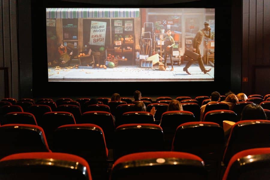 Using Movie Clips in Podcasts - Is it legal? 1 movie theatre