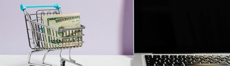 How Many Podcast Episodes Should You Launch With? 23 Shopping Cart Next to a Laptop