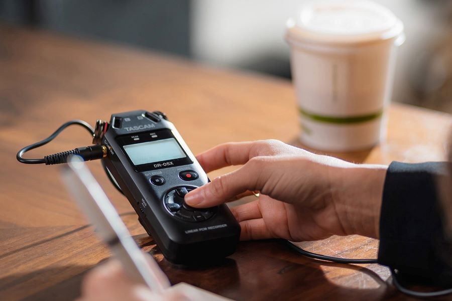 5 Best Podcast Recorders For Capturing High-Quality Audio 3 TASCAM DR 05X Handheld Recorder