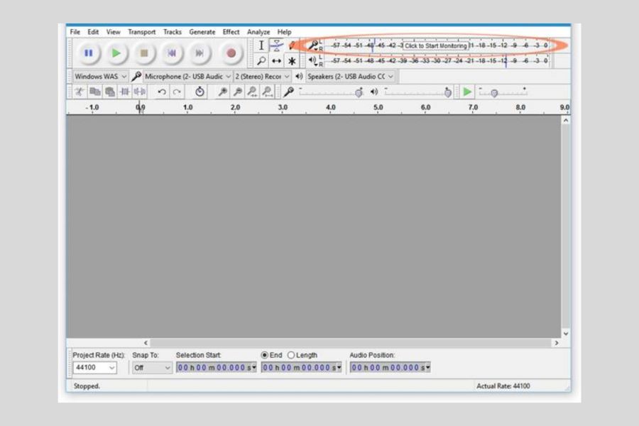 How To Record In Audacity While Track Is Playing | 6 Steps 2 step 2