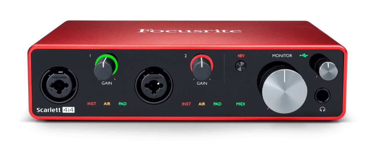 Best Audio Interface Under 500 Dollars 1 The 4i4, one of the best audio interface under 500 dollars, has 24-bit/192 kHz converters deliver studio-quality sound.